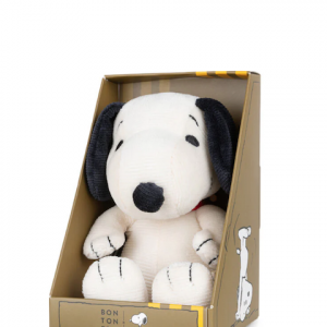 Snoopy Mini en velours côtelé et boîte cadeau