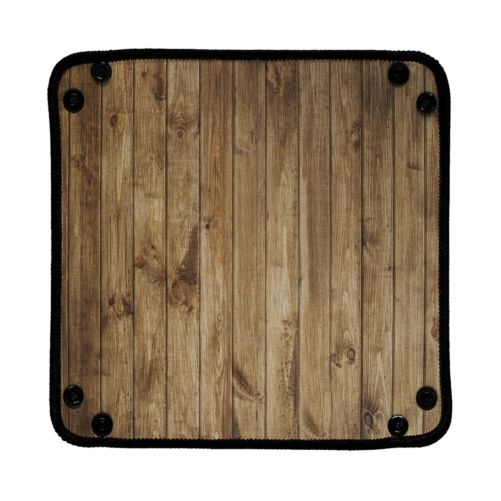 Plateau De Lancer De Dés XL 40 Cm - MDF Rouge Feutrine - HOT Games - Pour Jeux De Société