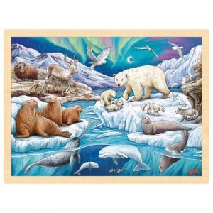 Puzzle, animaux de l'océan Arctique - 96 pcs