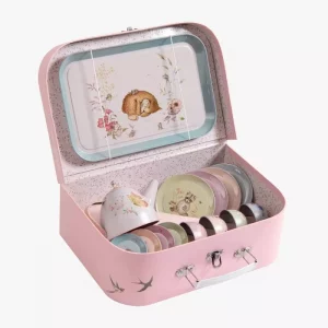 Valise dînette thé métal