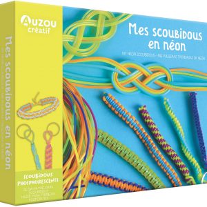 mes scoubidous en néon