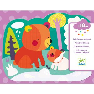 Coloriage magique - Caché dans les bois