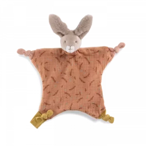 Doudou lapin argile