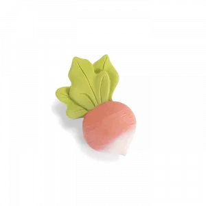 Hochet de dentition caoutchouc Radis