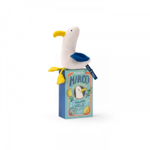 Poupée hochet goéland Marco