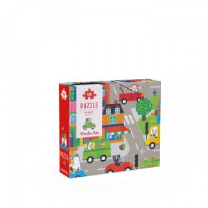 Puzzle En ville Les Popipop - 48 pcs