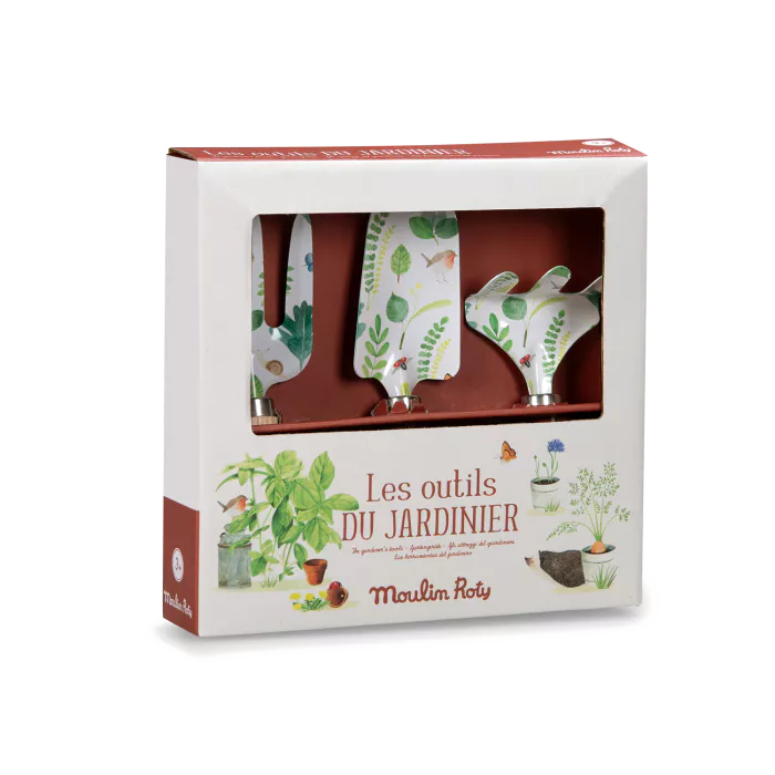 Set de 3 outils de jardinage