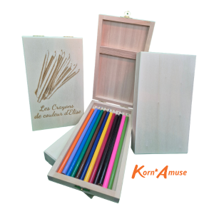 Coffret crayons de couleur