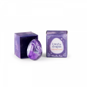 Oeuf de dragon rebondissant violet