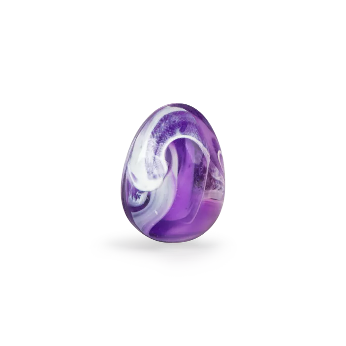 Oeuf de dragon rebondissant violet – Image 3