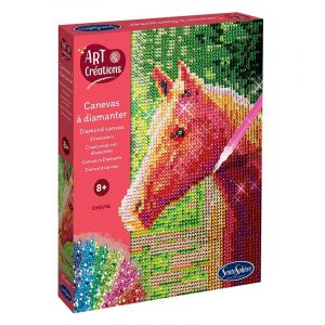 CANEVAS A DIAMANTER - CHEVAL
