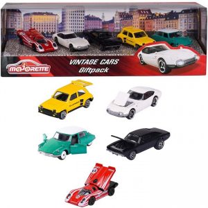 Coffret 5 voitures vintage