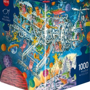 Aliens Welcome - 1000 pcs