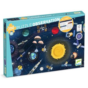 PUZZLE OBSERVATION - L'espace - 200 pcs + livret