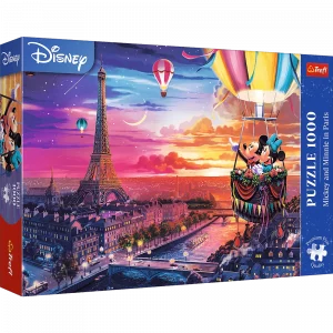 Puzzle Mickey et Minnie à Paris - 1000 pcs
