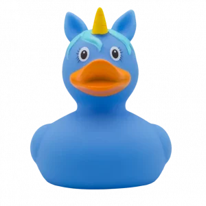 Canard unicorn blue