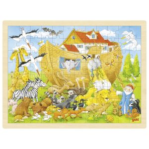 Puzzle, entrée dans l'arche de Noé - 96 pcs