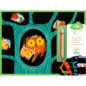 Cartes à gratter - Animaux à découvrir