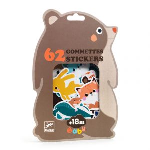 Grosses gommettes - Animaux de la forêt