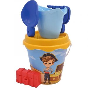 Seau de plage ECOIFFIER 17 cm Pirate