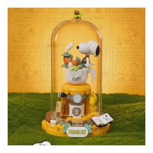SNOOPY PANTASY PEANUTS COFFEE TIME 19CM