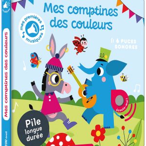 Mes premiers sonores - Mes comptines des couleurs