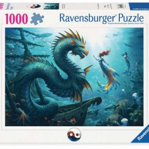 Dragon, sirène et tortues des profondeurs - 1000 pcs