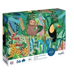 Puzzle Animaux d'Amérique du Sud - 36 pieces
