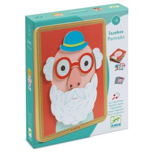 Inzebox Portraits, un jeu magnétique de Djeco.
