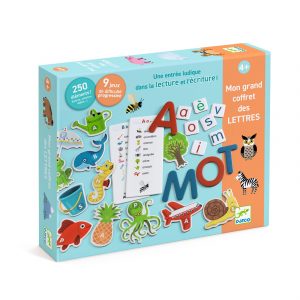 Mon Grand Coffret des lettres, un jeu éducatif par Djeco