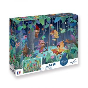 2 puzzle de 24 pièces sur le thème des alfes et des fées