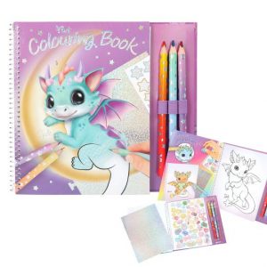 LIVRE DE COLORIAGE DRAGON LICORNE TOP MODEL
