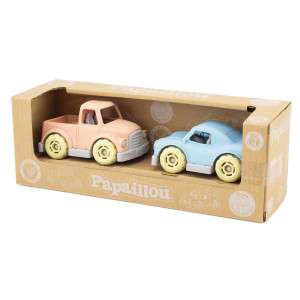 Deux petits bolides tout doux qui donnent envie de filer à toute vitesse… même pour les tout-petits ! de la marque ulysse